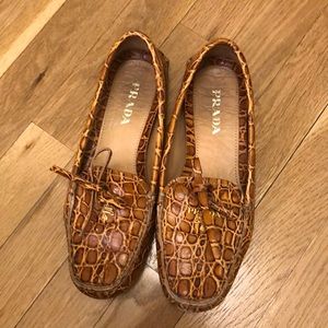 Prada Driving Moccasins